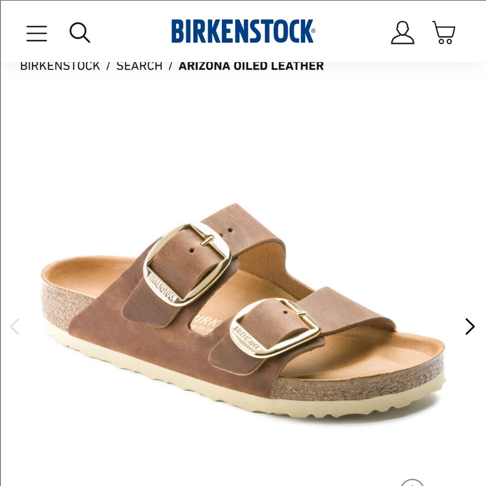 Like New Birkenstock Arizona Big Buckle sandals